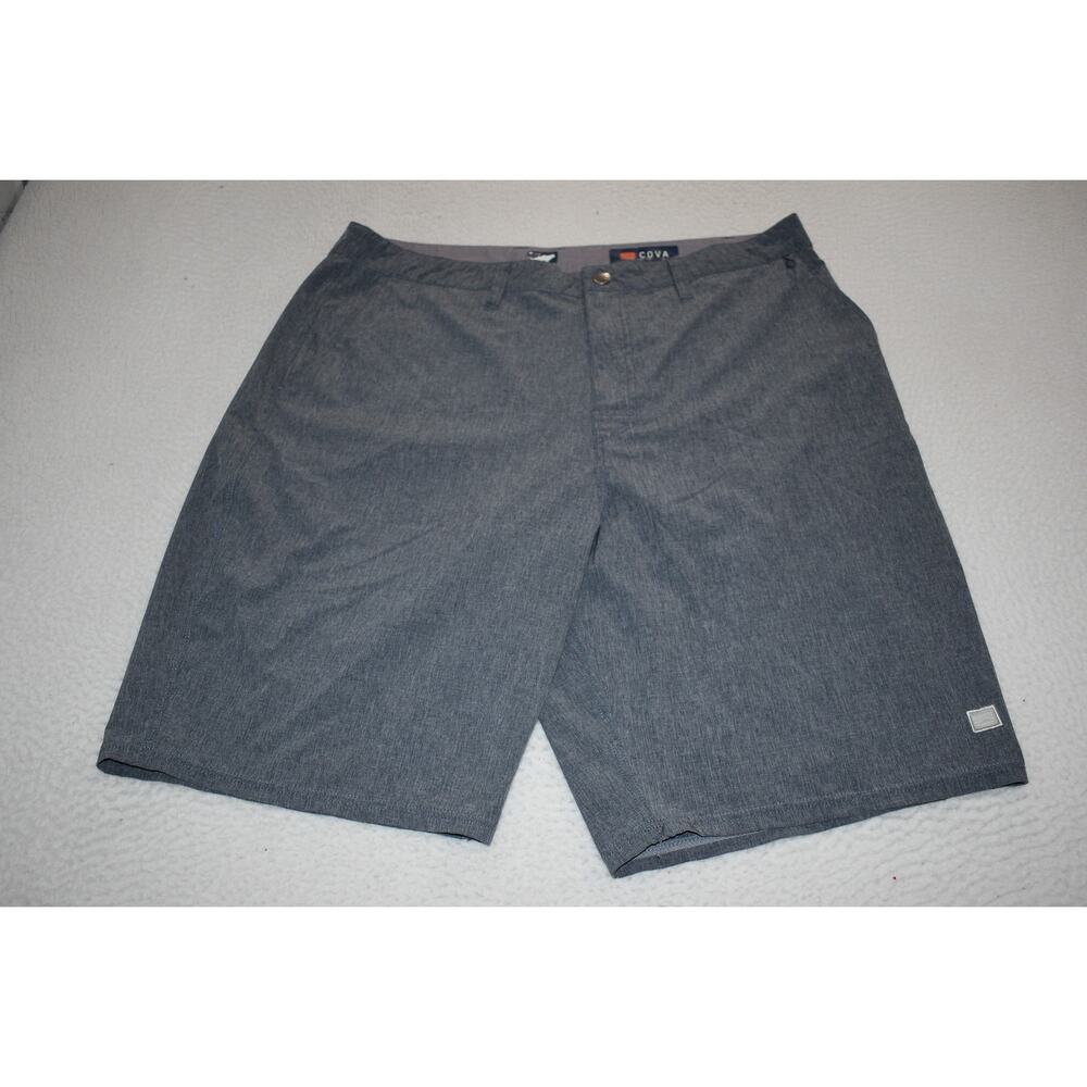Cova Swimming Hybrid Shorts Mens Size 38 Surf N Turf Polyester Spandex Blend